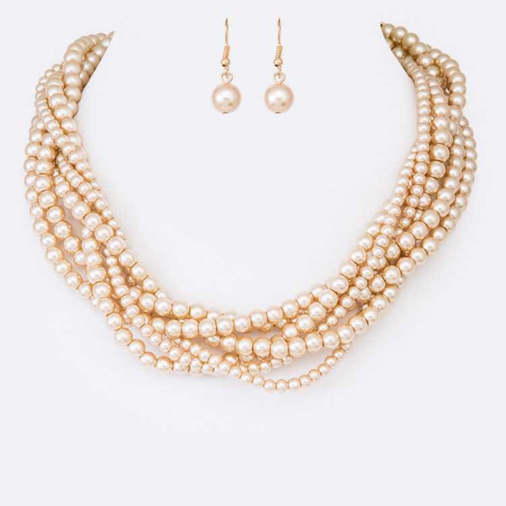 Freshwater Pearl Statement Necklace